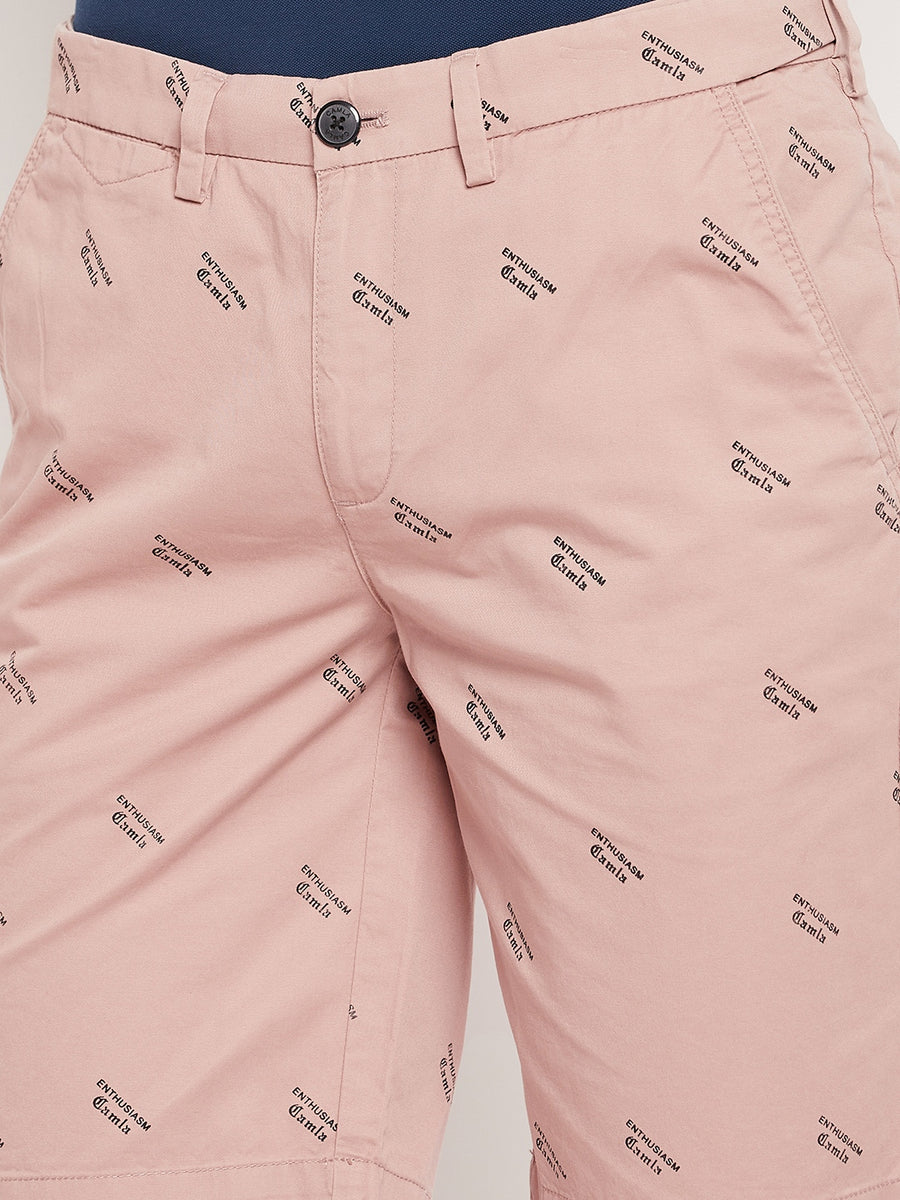 Camla Peach Shorts For Men