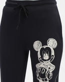 Msecret Disney Mickey Mouse Black Track Pants