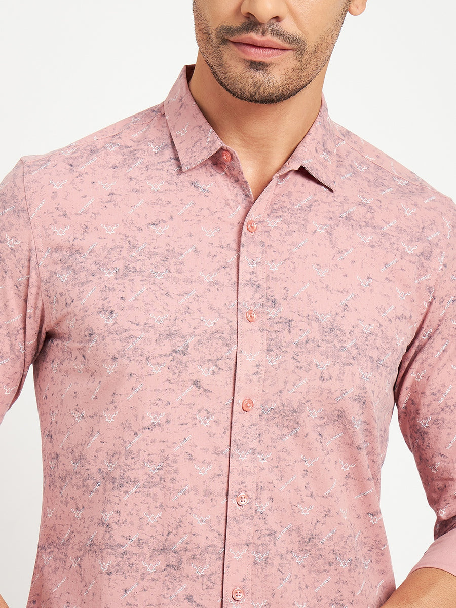 Camla Dustypink Shirts For Men