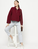 Camla Barcelona Maroon Top