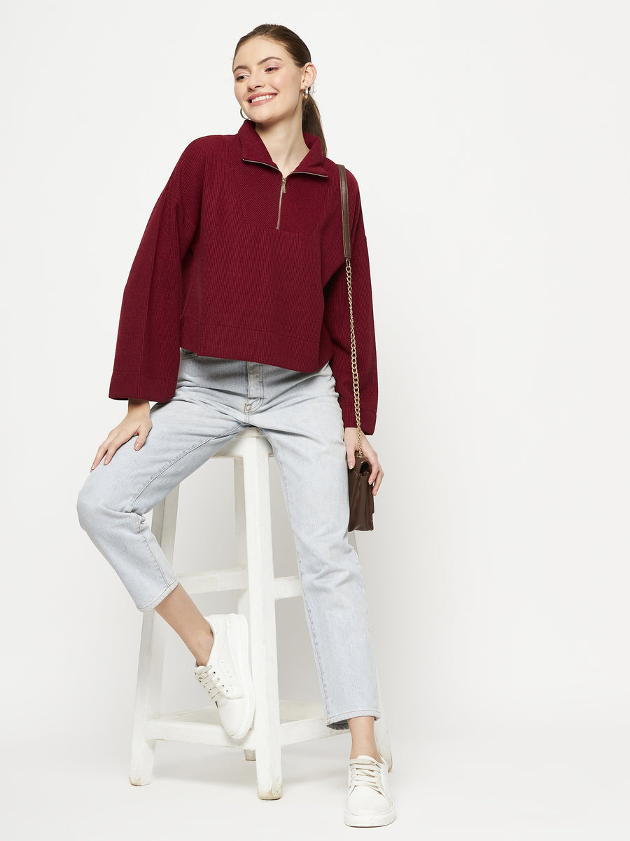 Camla Barcelona Maroon Top