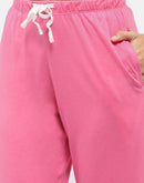 Msecret Striped Hot Pink Night Suit