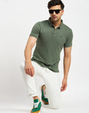 Camla Green T- Shirt For Men