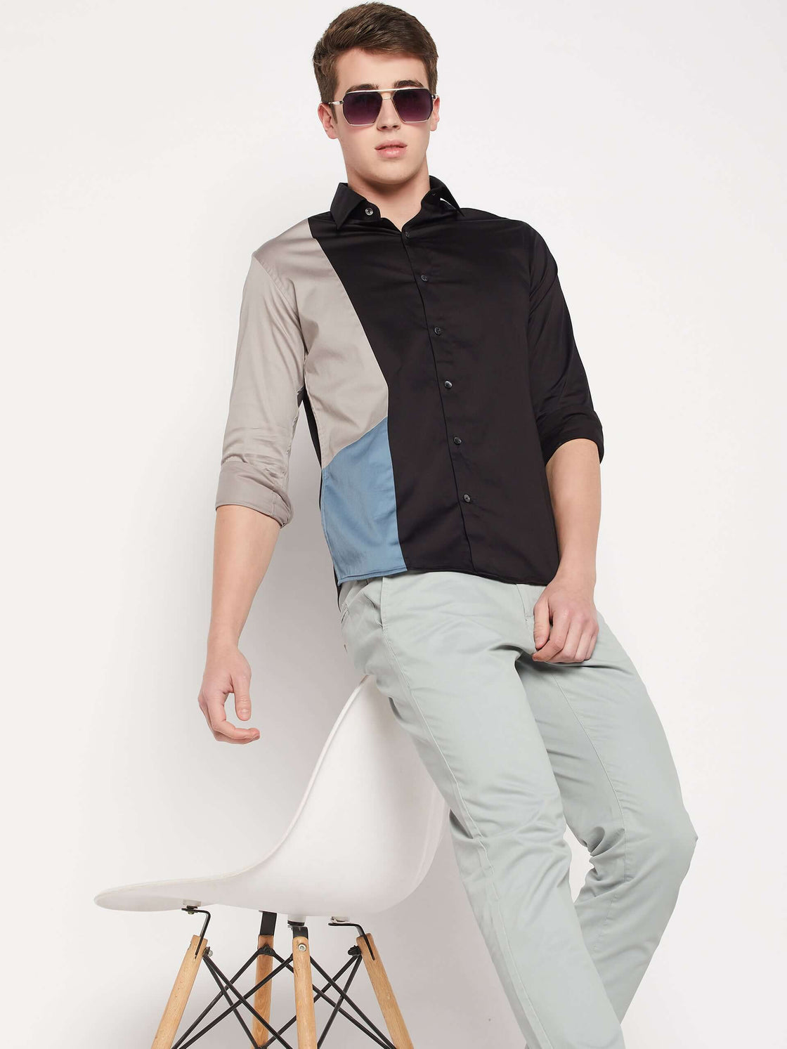 Camla Barcelona Black Shirt For Men