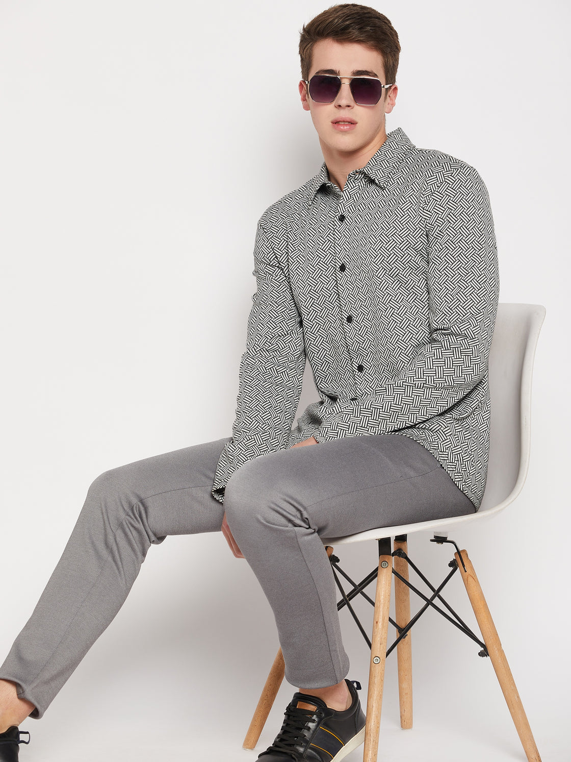 Camla Barcelona White Shirt For Men