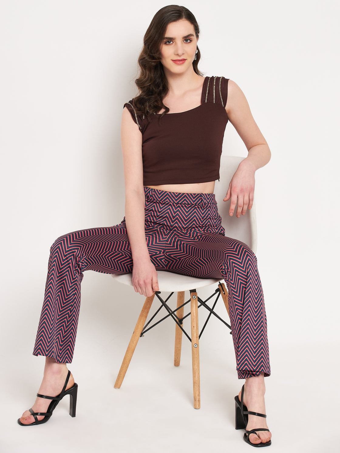 Camla Barcelona Brown Ensemble For Women