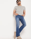 Camla Barcelona Washed Dark Blue Regular Fit Jeans