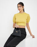 Camla Barcelona Mustard Solid Top