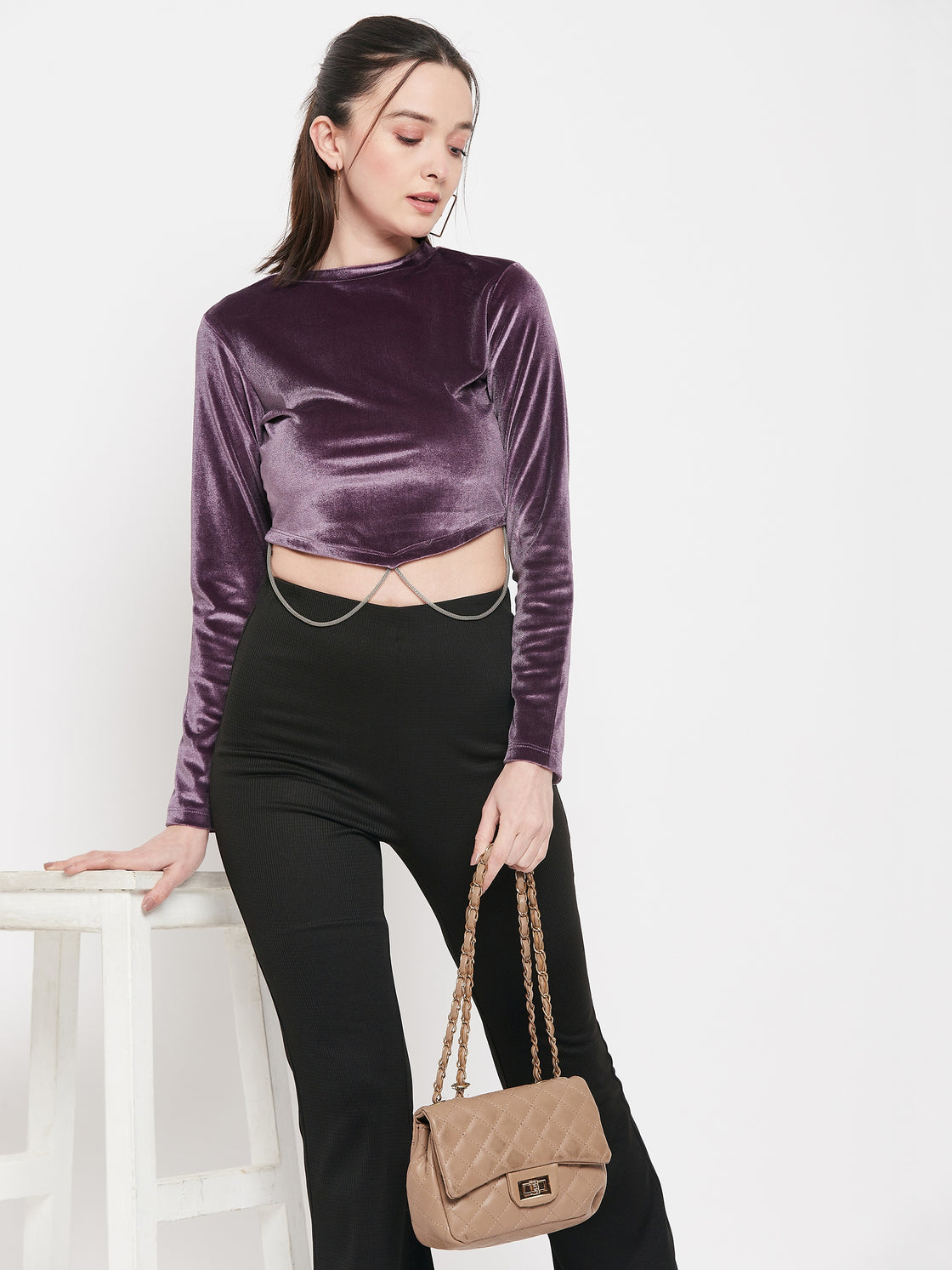 Camla Barcelona Purple Top For Women