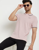 Camla Peach T -Shirt For Men