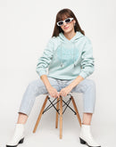 Madame Mint Graphic Hood Neck Sweatshirt