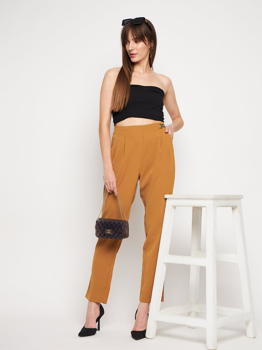 Madame Tan Solid Trouser