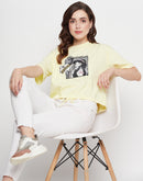 Camla Yellow Top For Women