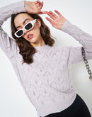 Madame Lilac Sweater