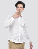 Camla Barcelona Solid White Full Shirt