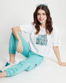 Camla Mint Ensemble For Women
