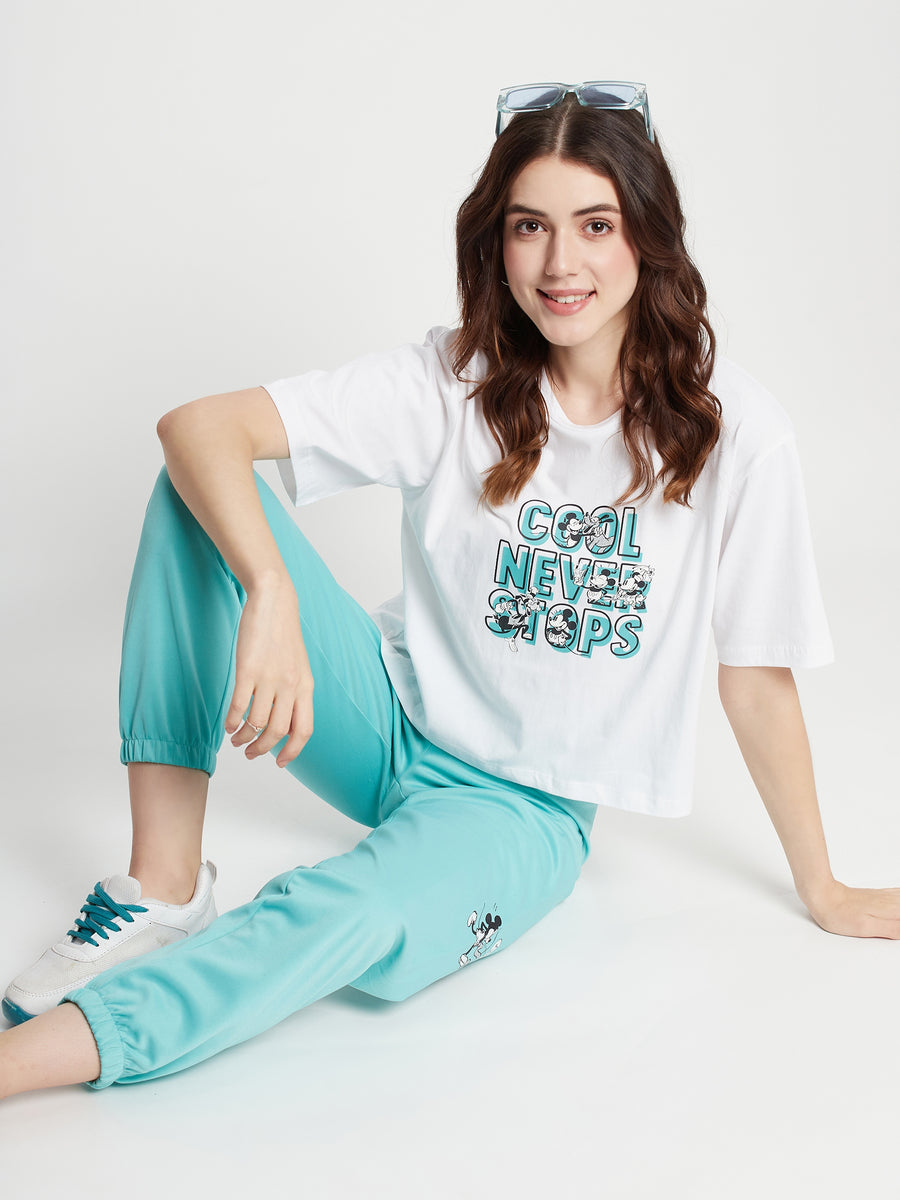 Camla Mint Ensemble For Women