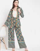 Camla Barcelona Green Ensemble For Women