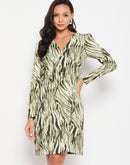 Camla Barcelona Olive Women'S Dress