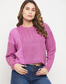 Madame  Purple Sweater