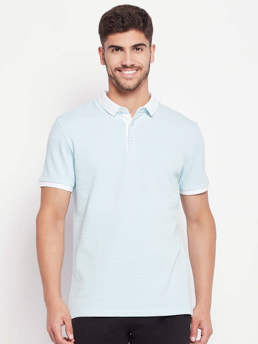 Camla Aqua Men T- Shirt