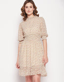 Camla Barcelona Yellow Floral Dress