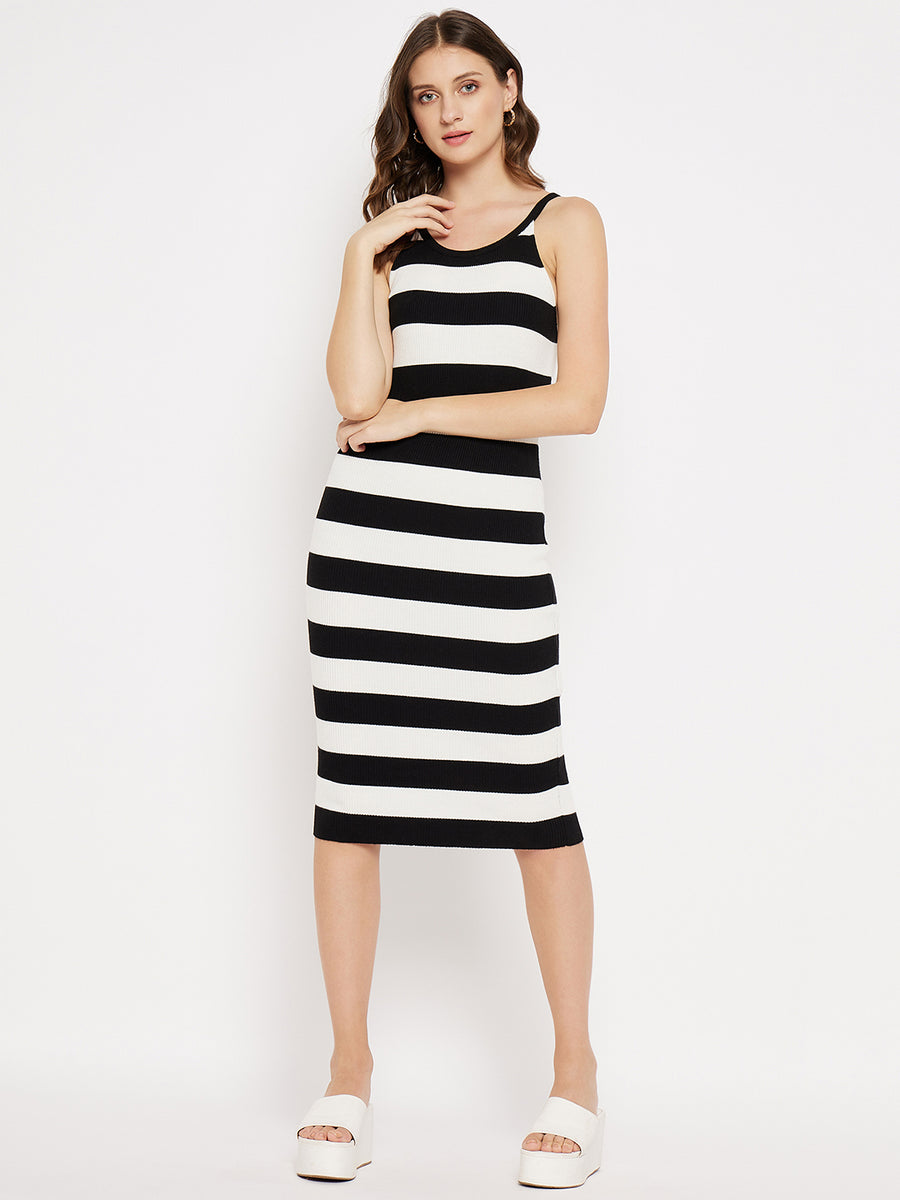 Buy online Women's Striped Dress from western wear for Women by Dodo & Moa  for ₹839 at 65% off | 2024 Limeroad.com