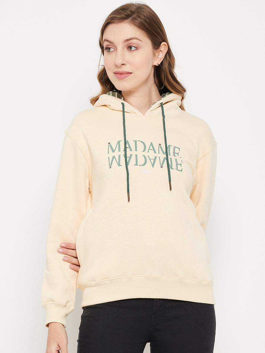 Madame Cream  Sweatshirt