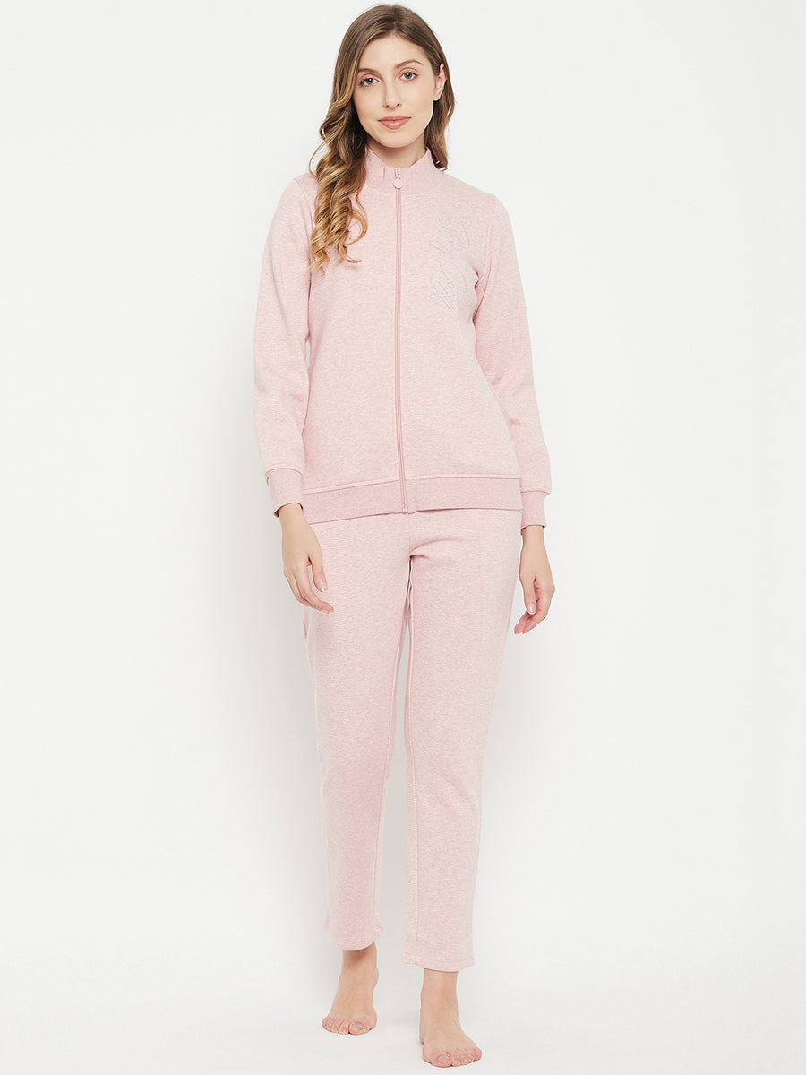 Msecret Cotton Pink Night Suit For Women