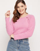 MADAME Crop Sweater for Women