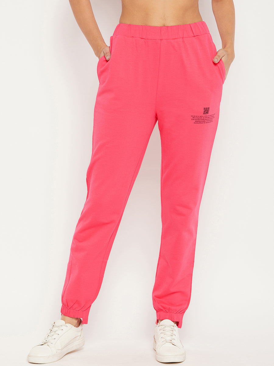Camla Barcelona Pink Track Bottoms For Women