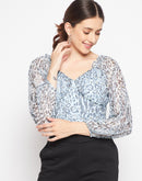 Camla Barcelona Women Blue Top