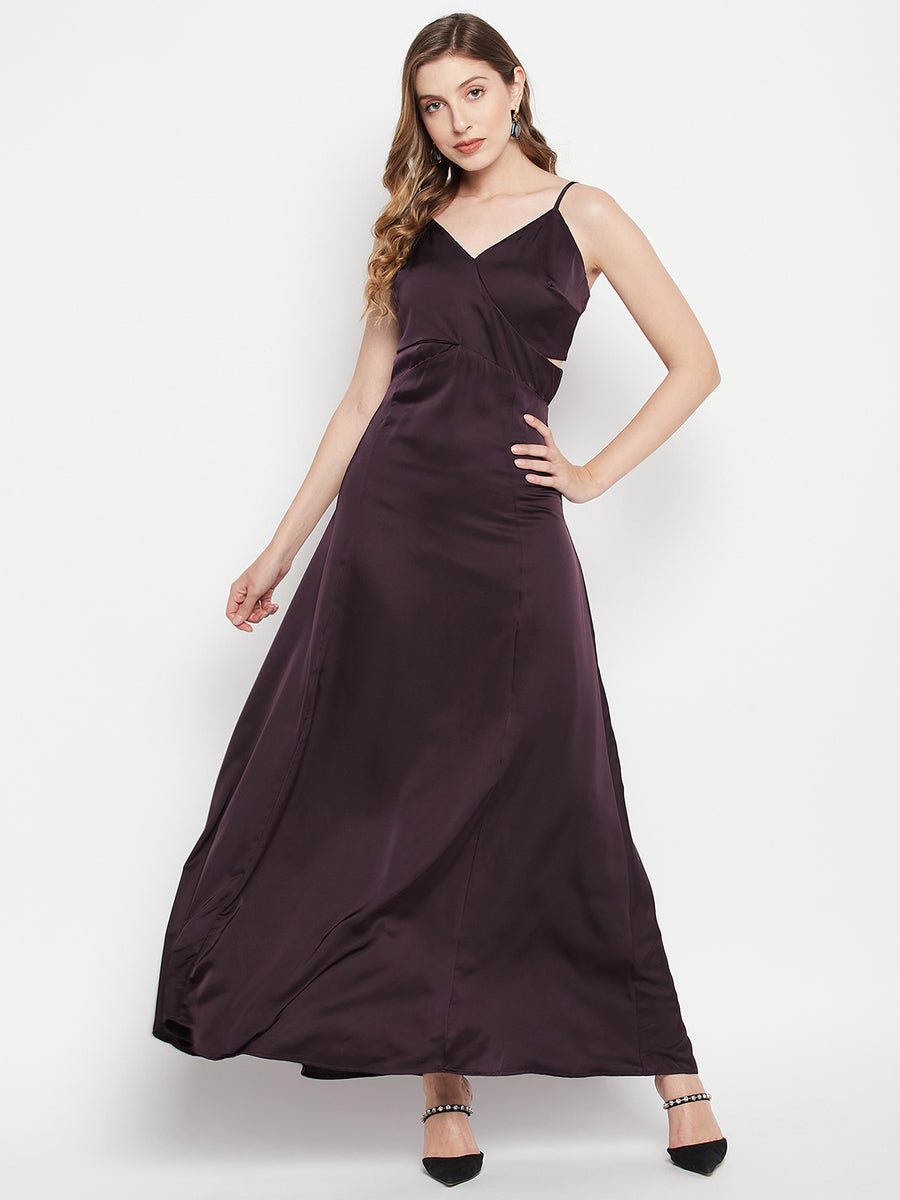 Madame Women Purple Dress