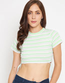 Camla Barcelona Green Top