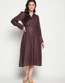 CAMLA Barcelona Puff Sleeve Fit & Flare Dress for Women