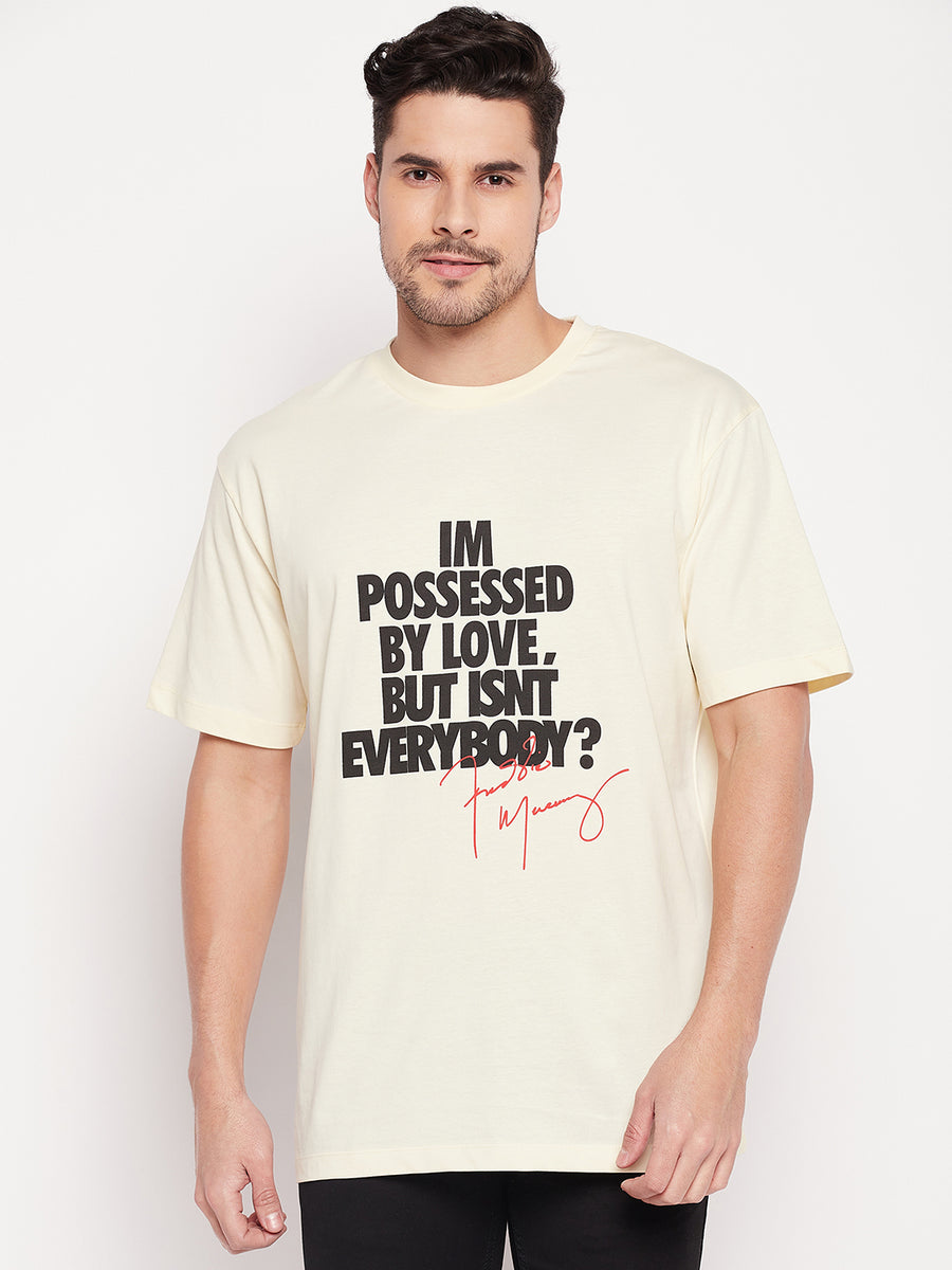 Camla Yellow Men T- Shirt