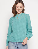Camla Barcelona Green Women Top