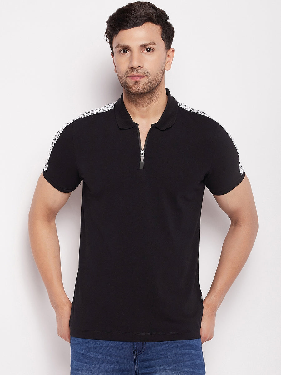 Camla Regular Fit Polo Collar  T-shirt