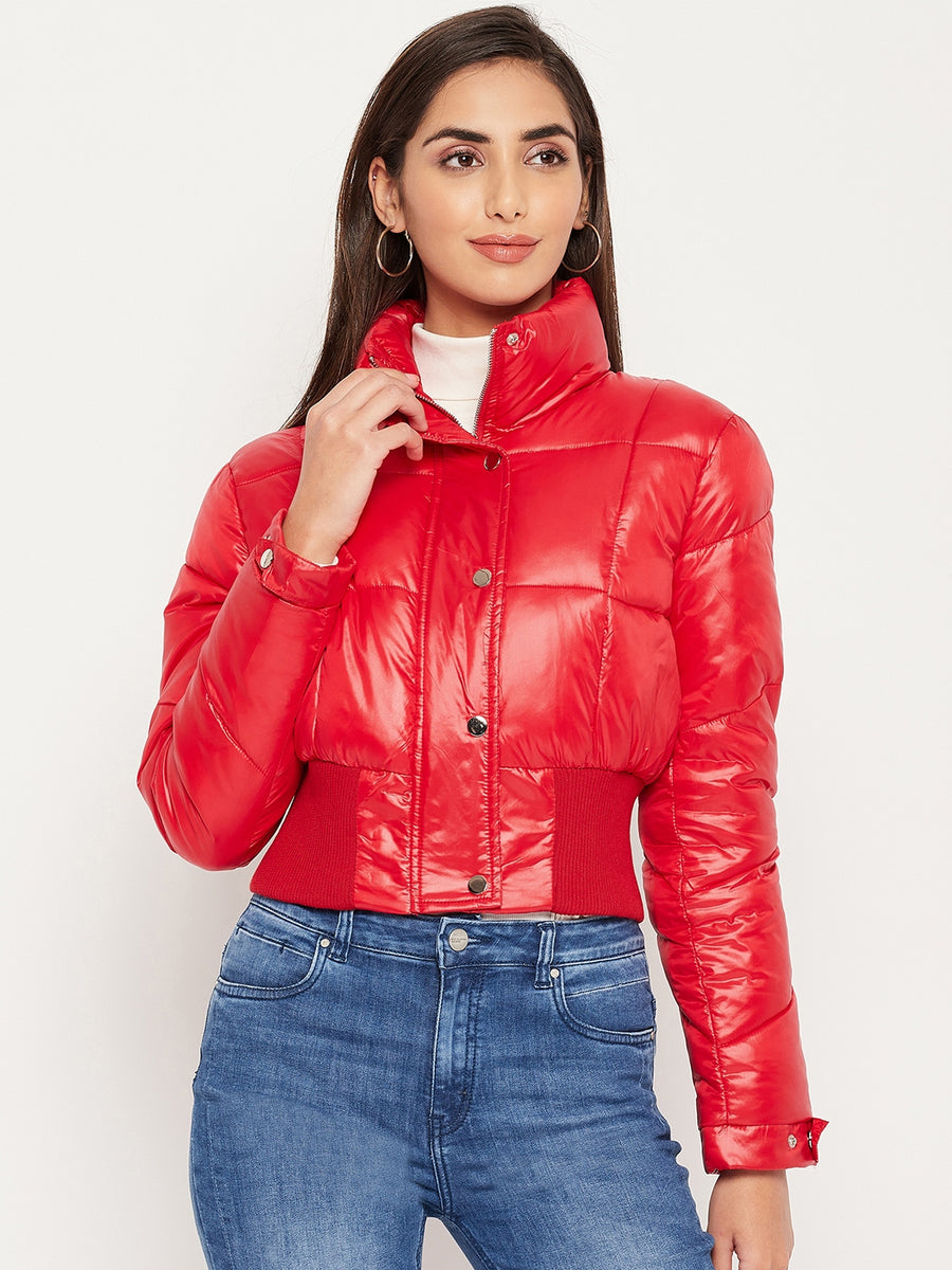 Madame Women Red Jacket