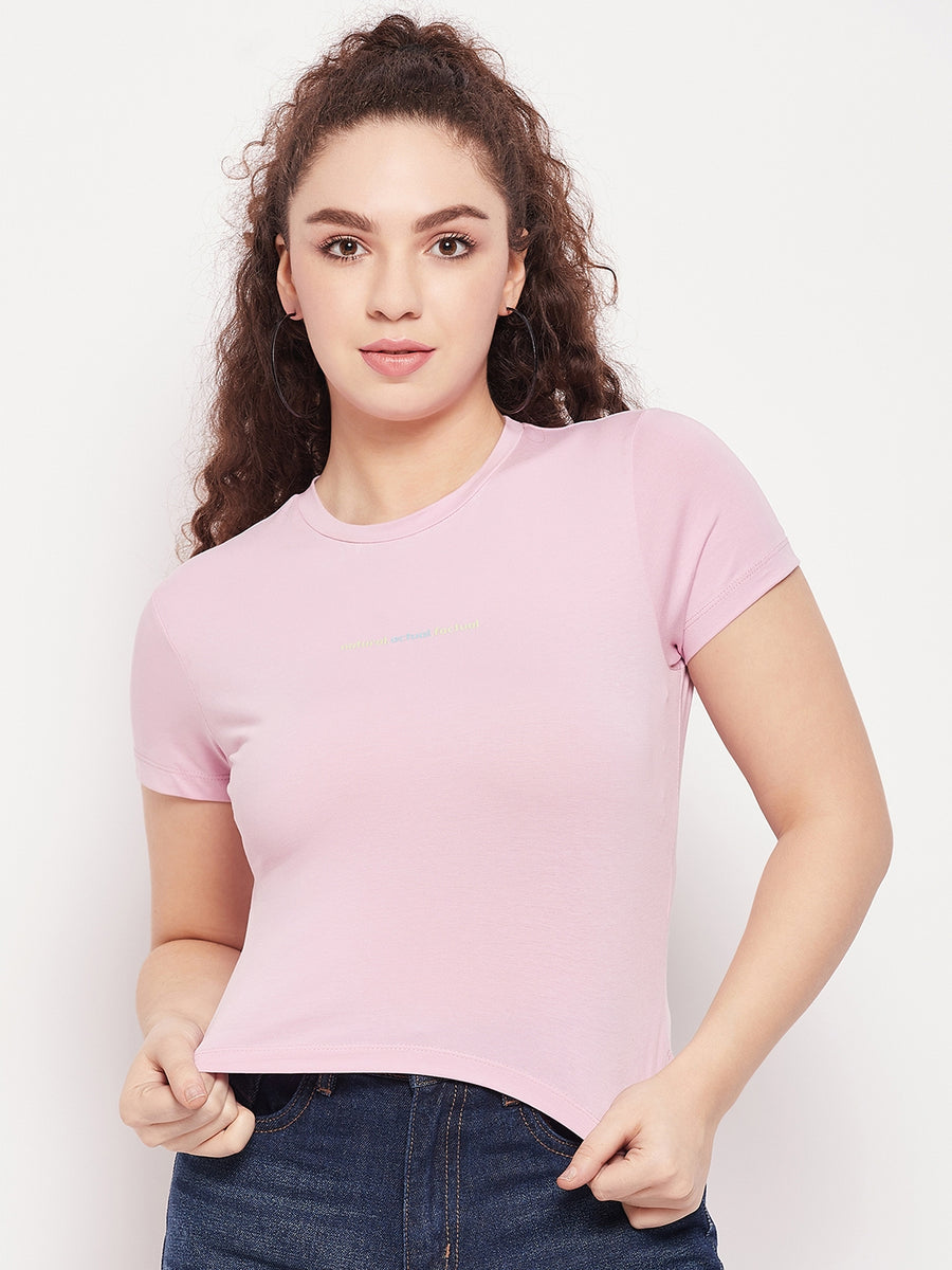 Camla Purple Women T- Shirt