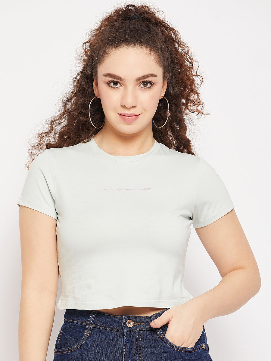 Camla Green Women T- Shirt