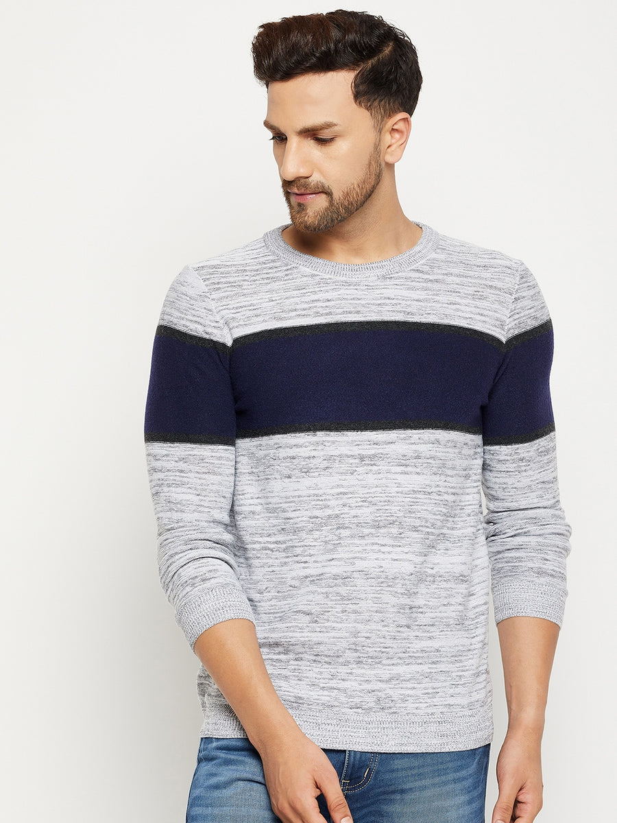 Camla Men White Sweater