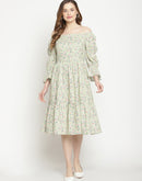 Camla Barcelona Green Dress