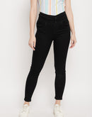 Madame  Black Clean Look Slim Fit Jeans