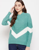 MADAME Aqua Sweater