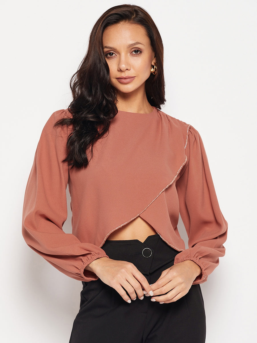 Camla Rust Women Top