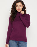 Madame Tie-Around Neck Lilac Sweater