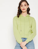 Madame Lemon Crop Sweatshirt