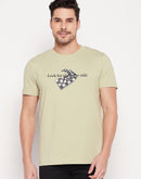 Camla Green Men T- Shirt