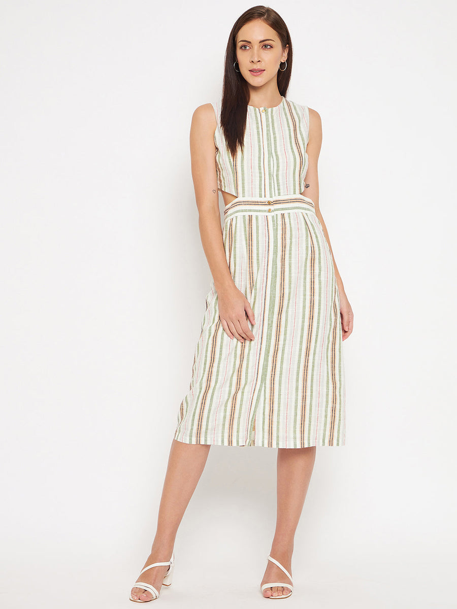 Camla Beige Dress For Women